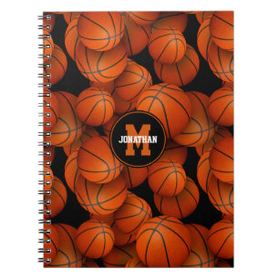 sportcadeautjes jongens gepersonaliseerde basketba notitieboek