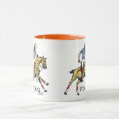sportclub van equestrian polo mok (Midden)