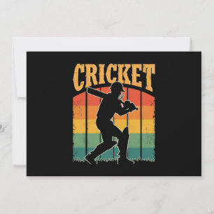 Sportcricketspeler - Het spel van de heer Kaart
