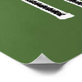 sportdecor tennisracket met bal poster (Hoek)