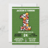 Sporten met de grootste uitnodiging van de partij  (Voorkant)