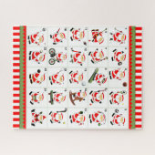 Sporten voor kersttellingen legpuzzel (Horizontaal)