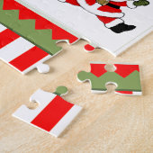 Sporten voor kersttellingen legpuzzel (Zijkant)