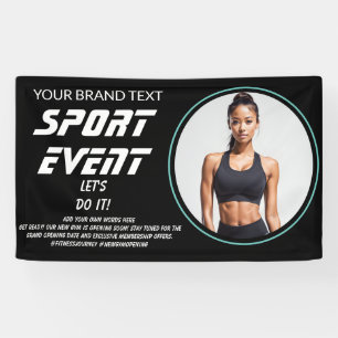 Sportevenement, openingsgym, fitness- of gymsocial spandoek