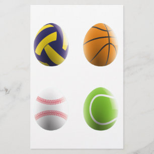 sportevenementen briefpapier