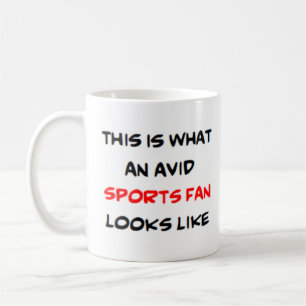 sportfan, enthousiast koffiemok