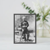  sportfoto, Boston Baseball Player Briefkaart (Staand voorkant)