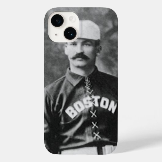  sportfoto, Boston Baseball Player Case-Mate iPhone Case (Achterkant)
