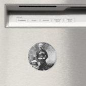  sportfoto, Boston Baseball Player Magneet (Insitu (Vaatwasser))