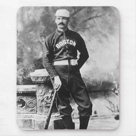  sportfoto, Boston Baseball Player Muismat (Voorkant)