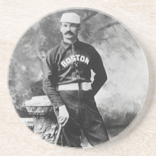  sportfoto, Boston Baseball Player Zandsteen Onderzetter