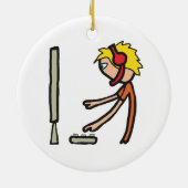 Sportgamer Keramisch Ornament (Achterkant)