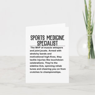 Sportgeneeskunde specialist kaart