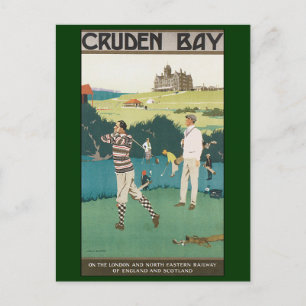  SportGolf in Schotland, Golfers Golfing Briefkaart