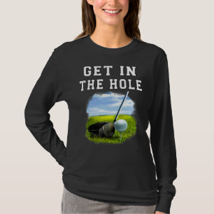 Sportgolfing in de ijskast t-shirt