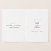 Sportgoud met verjaardagsgoud voor meisjes in tenn folie kaarten (Binnen)