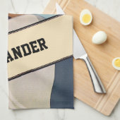  Sporthonkbalbatterij, stijlvolle kunst Theedoek (Quarter Fold)