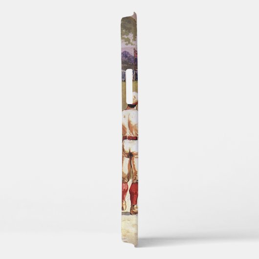  sporthonkbalspel van Henry Sandham Case-Mate iPhone Case (Achterkant / Rechts)