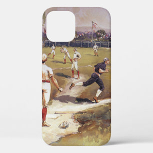 sporthonkbalspel van Henry Sandham iPhone 12 Hoesje