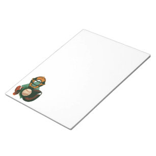  Sporthonkbalspeler, Catcher met Mitt Notitieblok