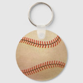 Sporthonkbalspeler, Catcher met Mitt Sleutelhanger (Achterkant)