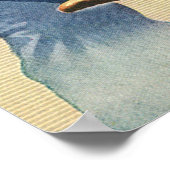  Sporthonkbalspeler, de Umpire Poster (Hoek)