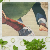 Sporthonkbalspeler, de Umpire Theedoek (Gevouwen)