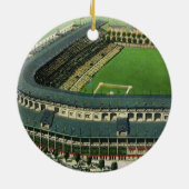  Sporthonkbalstadion, Uitzicht vanuit de lucht Keramisch Ornament (Achterkant)