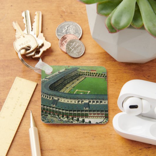  Sporthonkbalstadion, Uitzicht vanuit de lucht Sleutelhanger (Bureau)