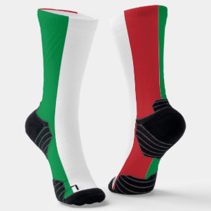 Sportief bemanningsondergoed met vlag van Italië Sokken