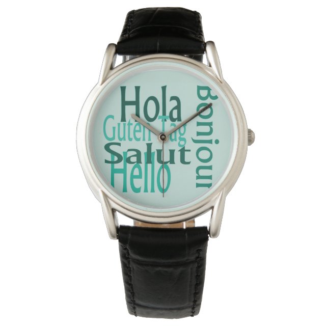 Sportief design horloge (Voorkant)