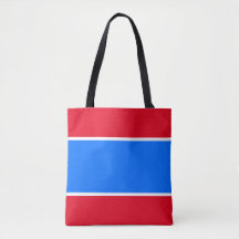 Sportief Fun Helder Nautisch Blauw Rood Wit Strepe