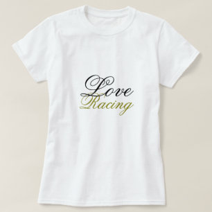 Sportief racethema t-shirt
