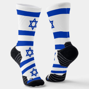 Sportief sok met vlag van Israël