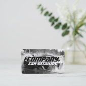 Sportief vet autowasje visitekaartje (Staand voorkant)