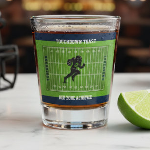 Sportief Voetbal Kijkfeest Touchdown Toast Shot Glas