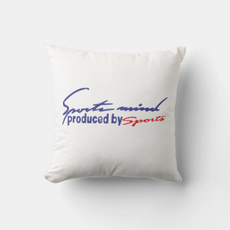 Sportieve auto T-shirt ontwerp Kussen
