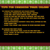 Sportieve Bourgogne en gouden Football Blikjeskoeler