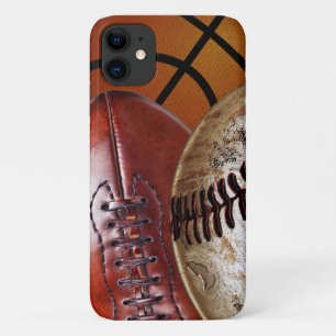 Sportieve iPhone-hoesjes Basketbal, Voetbal, Honkb iPhone 11 Hoesje