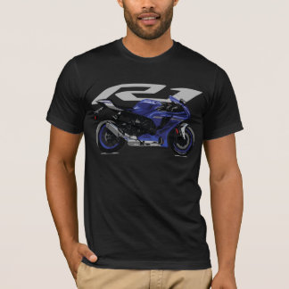 sportieve motorfiets, R1 T-shirt ontwerp