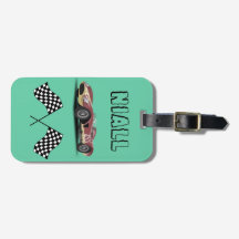 Sportieve raceauto gepersonaliseerd