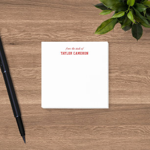 Sportieve Varsity Stijl Van De Schreibtfel Van Post-it® Notes