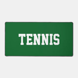 Sportif Amusement Blanc Texte TENNIS Sur Vert Athl