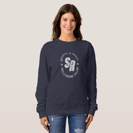 Sportif et riche | Femmes Sweatshirts (Devant entier)