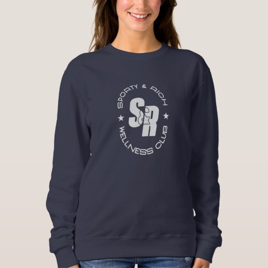 Sportif et riche | Femmes Sweatshirts (Devant)