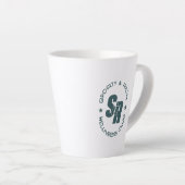 Sportif et riche | Latte Mug (Angle droit)