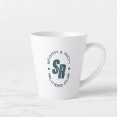Sportif et riche | Latte Mug (Droite)
