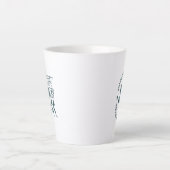 Sportif et riche | Latte Mug (Devant)