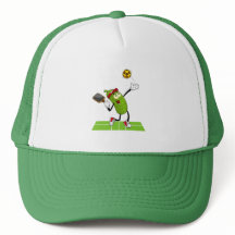 Sportinfusie "Pickleball Cartoon" Trucker Hat