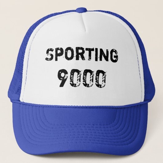 Sporting, 9000 trucker pet (Voorkant)